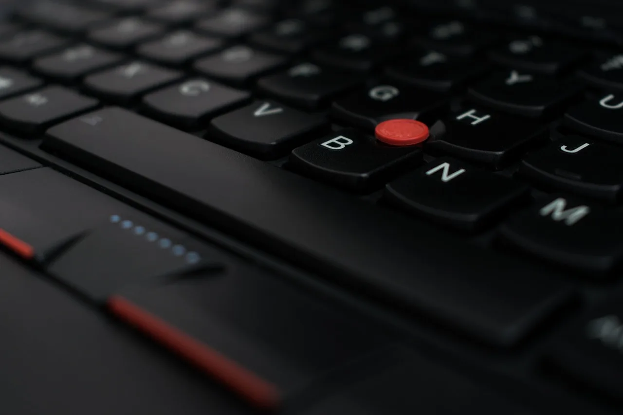 laptop, keyboard, notebook, trackpoint, nub, closeup, close-up, lenovo, red dot, thinkpad, computer, computer keyboard, button, chiclet, island, workplace, device, office, pc, work, modern, digital, key, keys, technology, black computer, black office, black technology, black laptop, black work, black digital, black keyboard, black key, black island, black closed, lenovo, lenovo, lenovo, lenovo, lenovo, thinkpad, thinkpad
