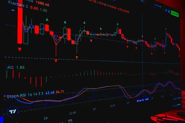Illustration of a financial trading chart with various technical indicators displayed. Nine rules for building a subscription commerce reporting dashboard
